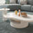 Home cream style coffee table