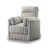 Mélange de polyester gris