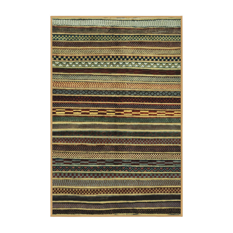 Abstract Indoor Rug, Runner 2' x 5'