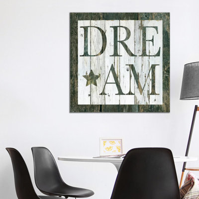 Wood Dream 1 Piece Wrapped Canvas Wall Art