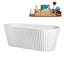 Baignoire autoportante 63 "avec drain interne Streamline-101308858