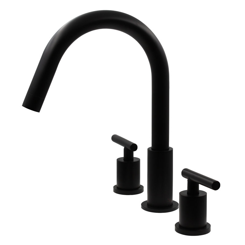 Waltz Single-handle Bathroom Faucet, Matte Black