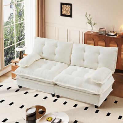 Canapé modulaire en chenille moderne modulaire en chenille