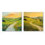 «Countryside Road In Summer I», art mural campagne - ensemble de décorations murales campagne 2 pièces-2110306480-2110306481-2110306493