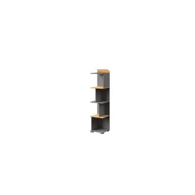 Carini CA5 142.6cm H x 33.3cm W Engineered Wood Standard Bookcase
