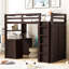 Loft Bed with Drawers,Desk,and Wardrobe-1224516164-1224516167