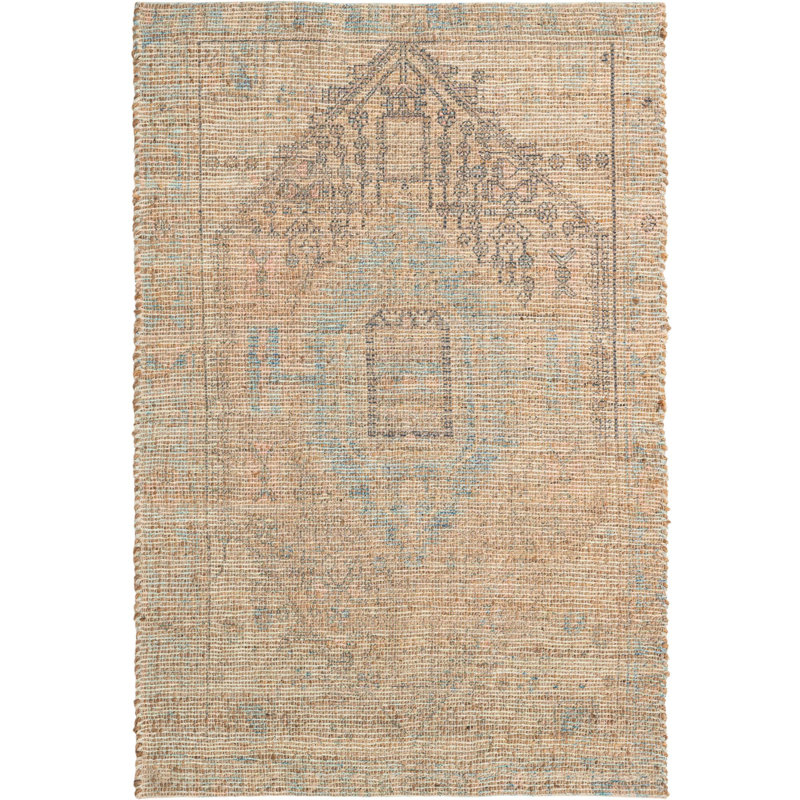Markdavid Cotton Oriental Indoor Rug, Rectangle 4'1" x 6'1"