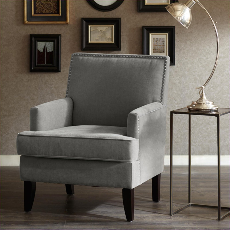 Fauteuil d'appoint Track Track Club, siège rembourré pour adultes, pour salon, chambre, bureau à domicile