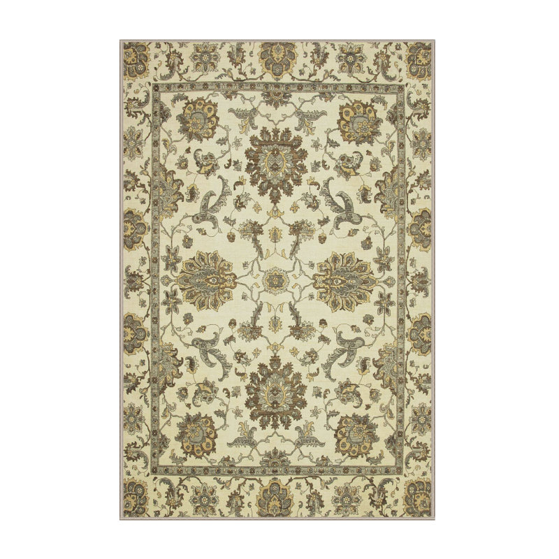 Abstract Indoor Rug, Rectangle 7' x 9'