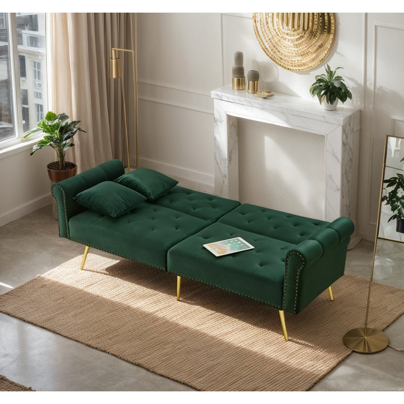 2 Seater Velvet Sofa