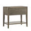 Table de chevet 1 tiroir gris vieilli