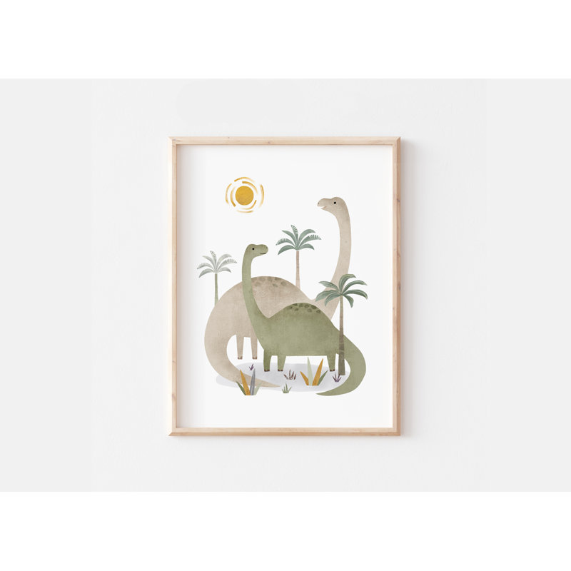 Ensemble d'impressions sur papier dinosaure - impressions sans cadre, H 14 po x l 11 po