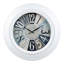 22" Lakeside White Quartz Clock