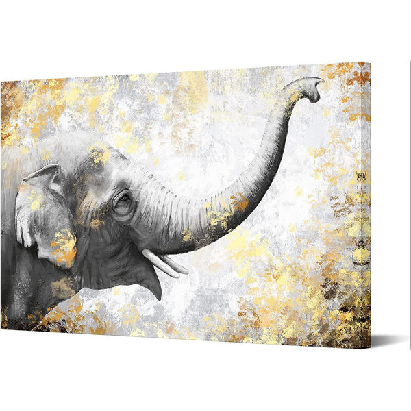 Dakota Fields On Canvas Painting | Wayfair