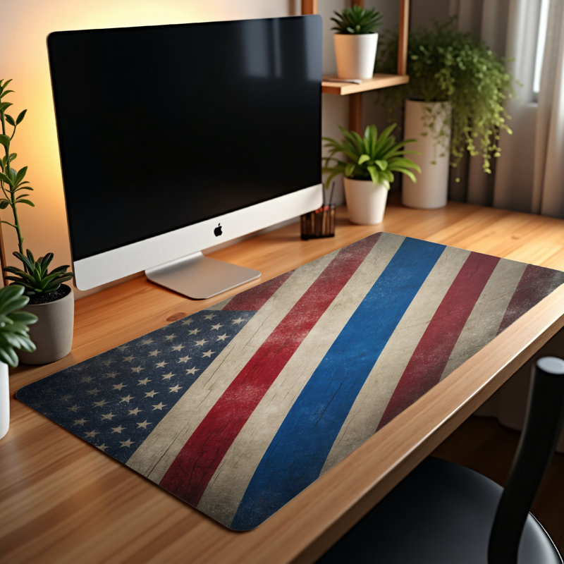 Polyester Desk Pad, 31.5x15.5