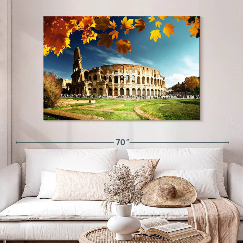Lilie Colosseum en automne, H 34 po x l 51 po