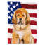 Double Sided 15'' H x 11'' W Polyester Independence Day Garden Flag-1281419873