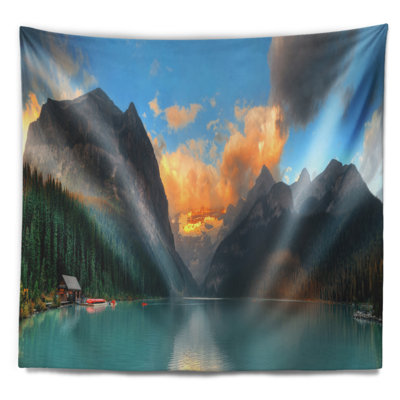 Tapisserie seascape lake louise banff park