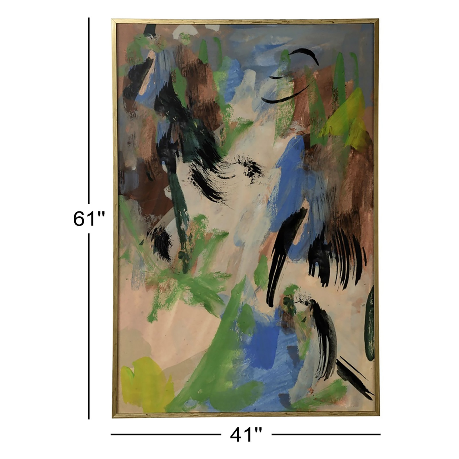 Linen "Linen and Blues I" Print