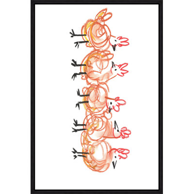 Kiddie Critters II Painting by David Erickson