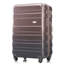 Ensembles de bagages Nouveau modèle ABS Hardshell 3 pièces Ensemble de valises rigides et durables Valise à roulettes avec serrure TSA 20 "24" 28 "(doré)-129239664