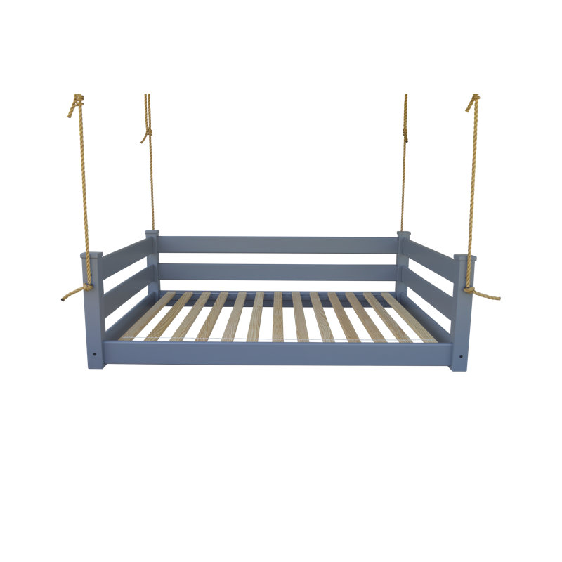 Devell Hanging Daybed, Graphite, Full / Double