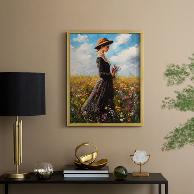 Reproduction encadrée WOMEN Series CCXLIX - bois massif