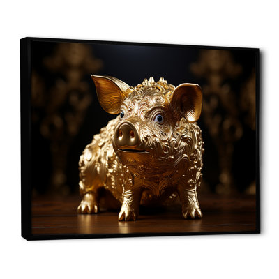 " Golden Gilded Swine "