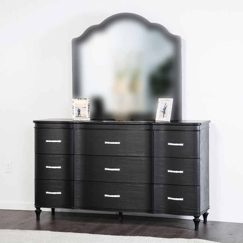 Melodi Parc Glam Dresser, Black, Black
