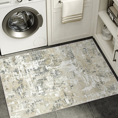 Tapis texturé abstrait Vellum Home