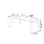 Bureau en coin en L en bois massif-124591472-124591473