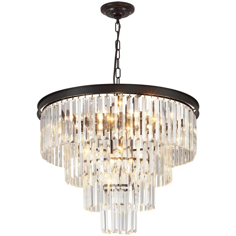 Ponti 11 - Light Chandelier, 40cm H x 60cm W x 60cm D, 11, Brass