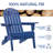Akeley Fir Foldable Outdoor Adirondack Chair-887030296