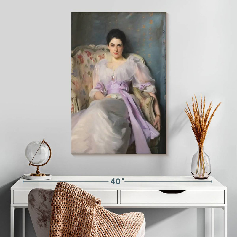 Leisha Lady Agnew Of Lochnaw, H 30 po x l 20 po