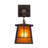 7" Wide Bungalow Lantern Wall Sconce