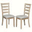 Ensemble de table de salle à manger 6 pièces en bois d'hévéa-533271309-533271310-533271311