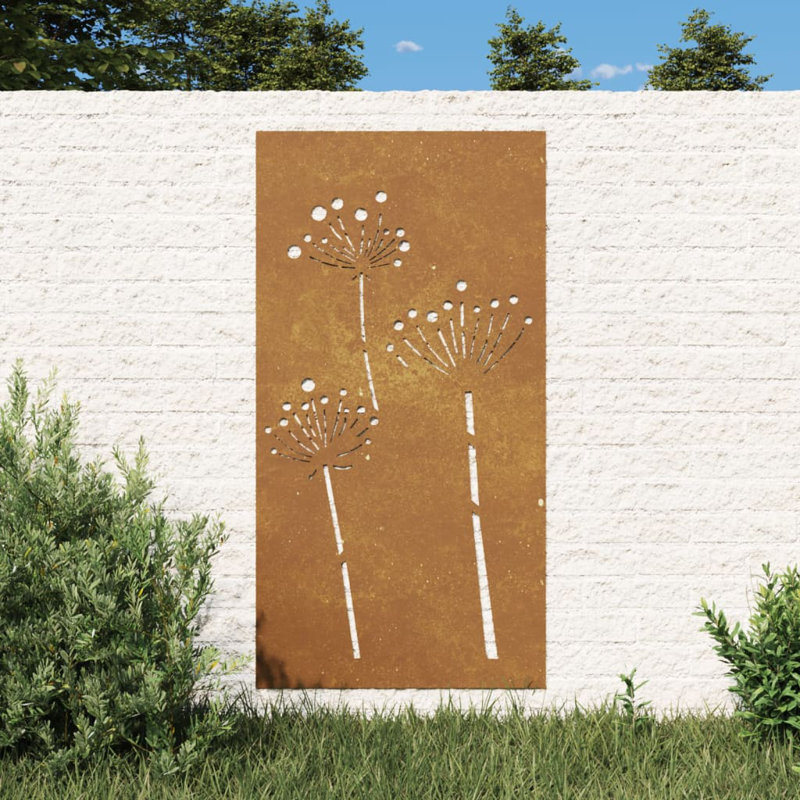 Corten Steel Wall Decor