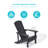 Armenio Outdoor Adirondack Chair-1454376311