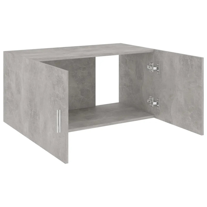 Bisleidy Wall Bathroom Cabinet, Concrete Grey