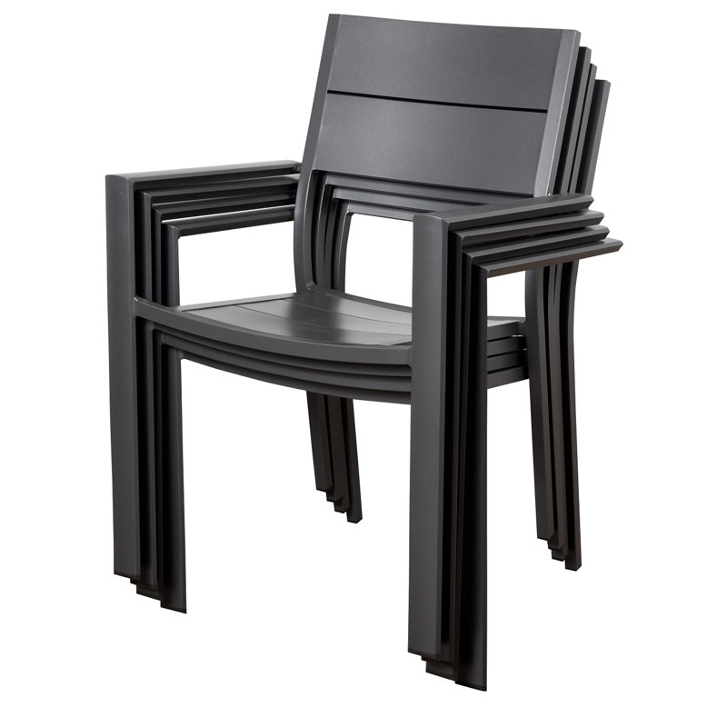 Kenesaw Outdoor Stacking Dining Armchair