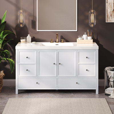 Meuble-lavabo moderne transitionnel Prescott