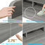 Washer Dryer Countertop, Laundry Wood Shelf Topper with Edge, 54" Width x 27.5" Depth Double Layer Organizer for Washer and Dryer Laundry Hamper Counter Storage Organization-284642822