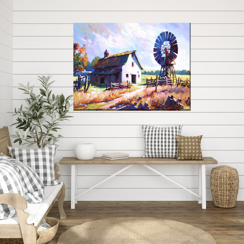 Art sur toile Old Farmstead
