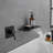 1 Handle Bathroom Waterfall Faucet with Diverter