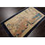 Tapis beige / bleu en laine noué à la main 2 pi 11 po x 5 pi 1 po