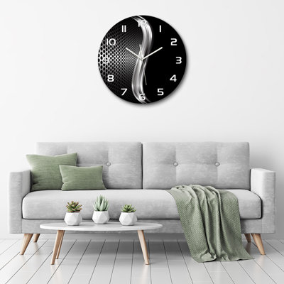 Jex Glass Wall Clock