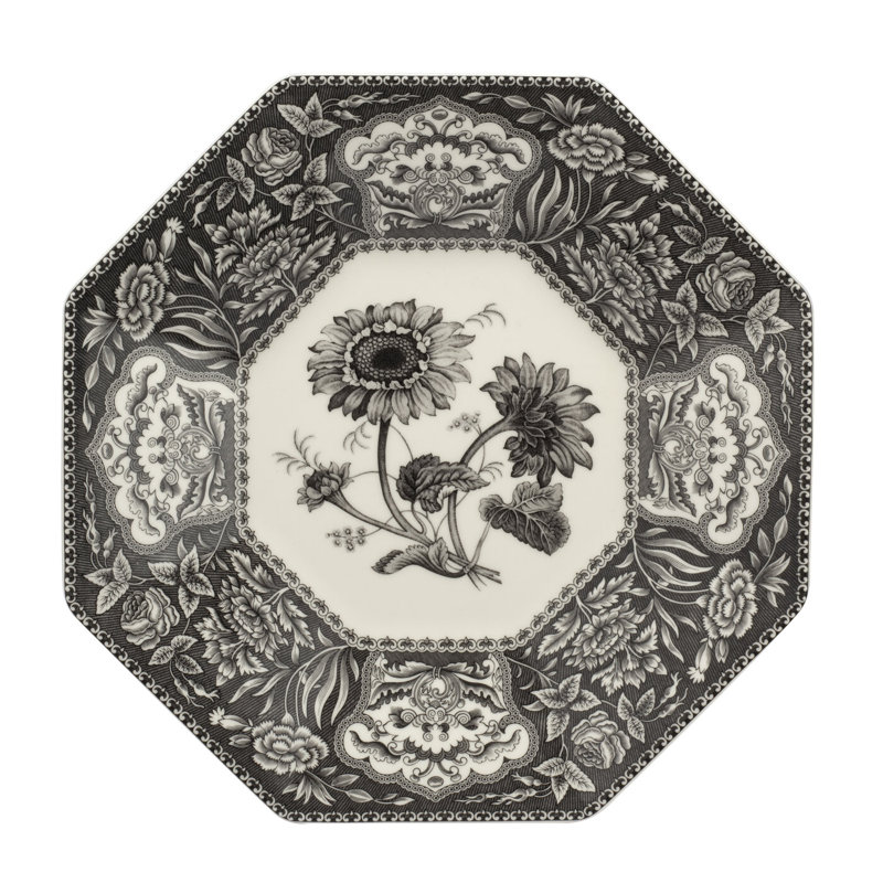 Spode Heritage Collection Octagonal Platter 14" Floral