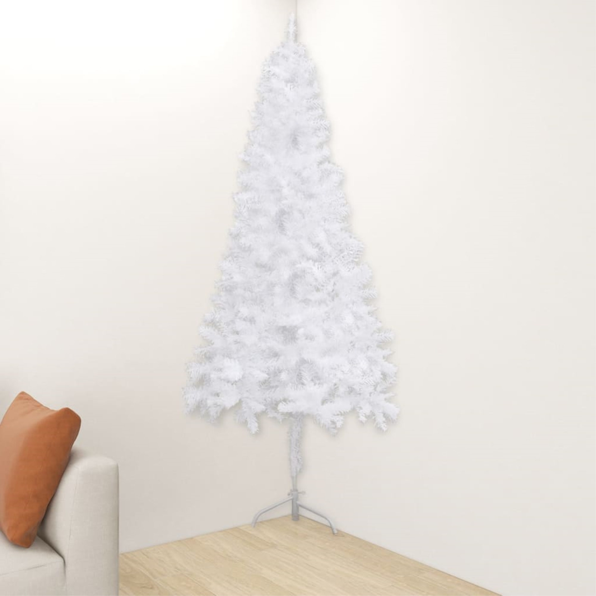 Christmas Tree Artificial Xmas Tree with Stand and Iridescent Tips PVC