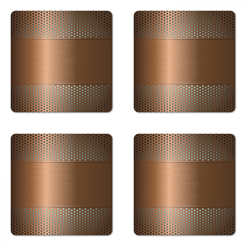 Square 4 Piece Coaster Set