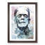 Frankenstein in Abstract - Picture Frame Painting Print-55724362-55724363